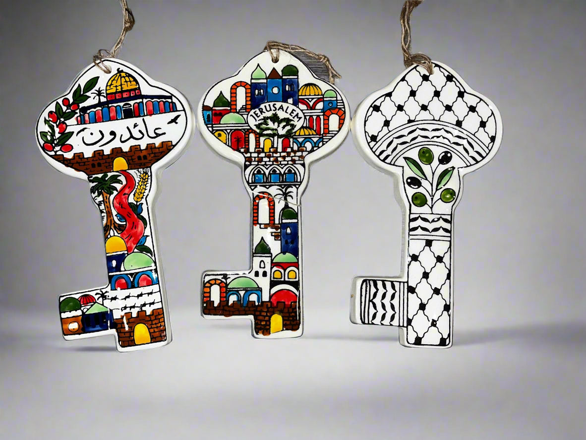 Palestinian Key of Return Ceramic