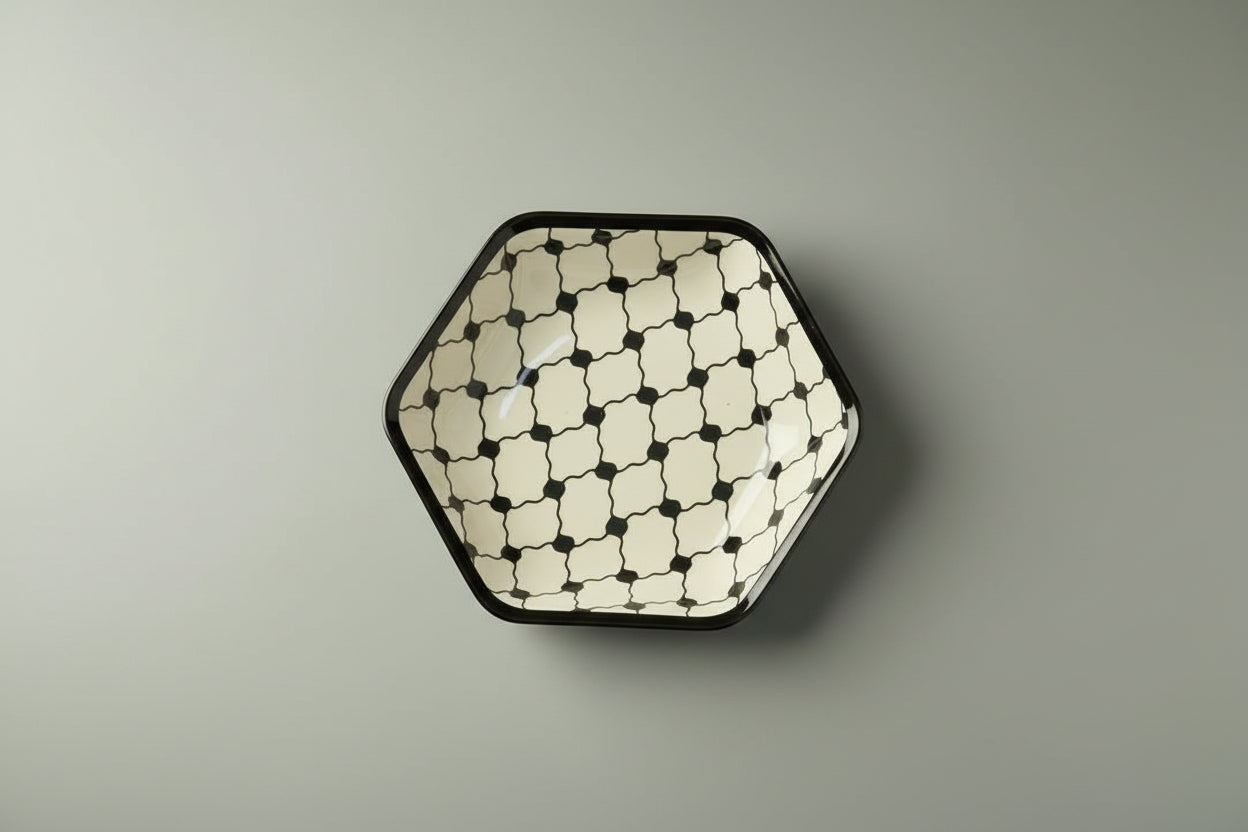 Appetizer plate handmade Palestine