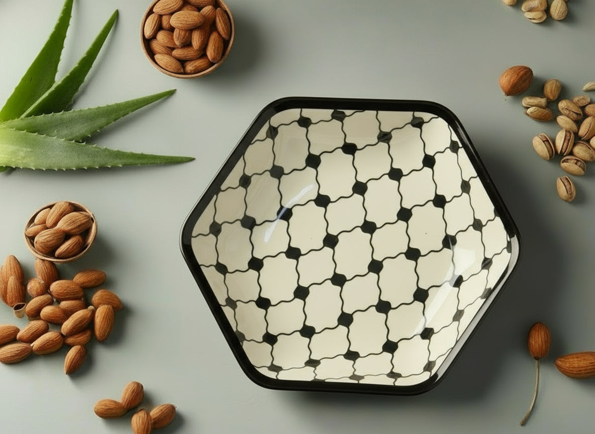 Appetizer plate handmade Palestine