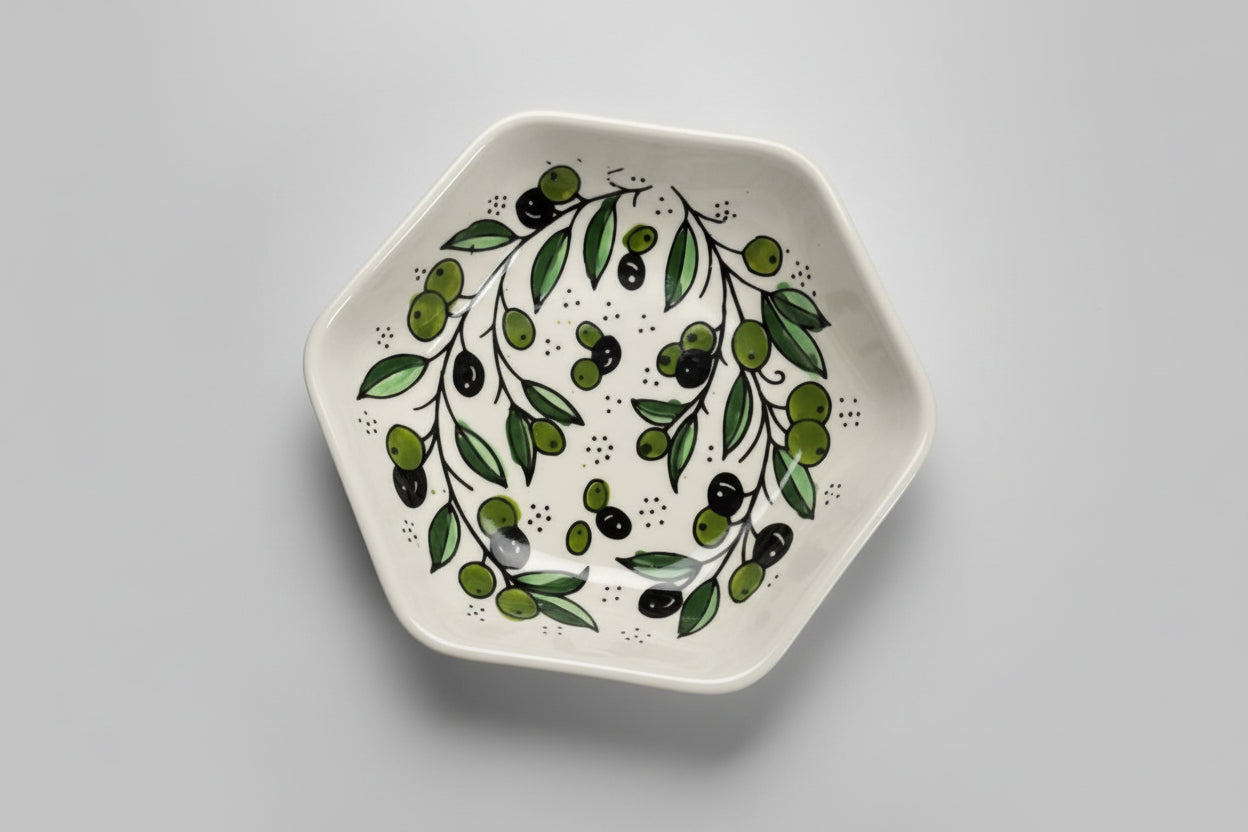 Nuts plate, hexagonal plate