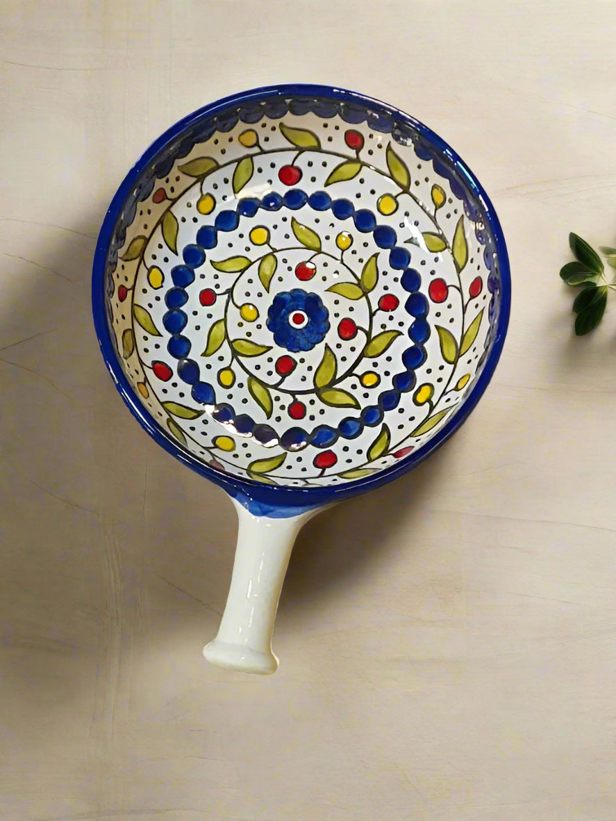 Blue Vine Ceramic Serving Plate