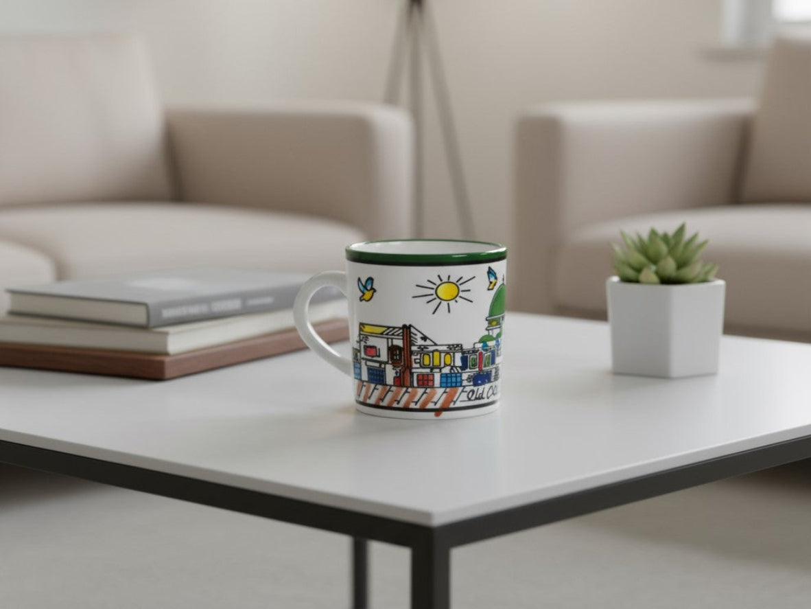 Handmade Ceramic mug from Palestine