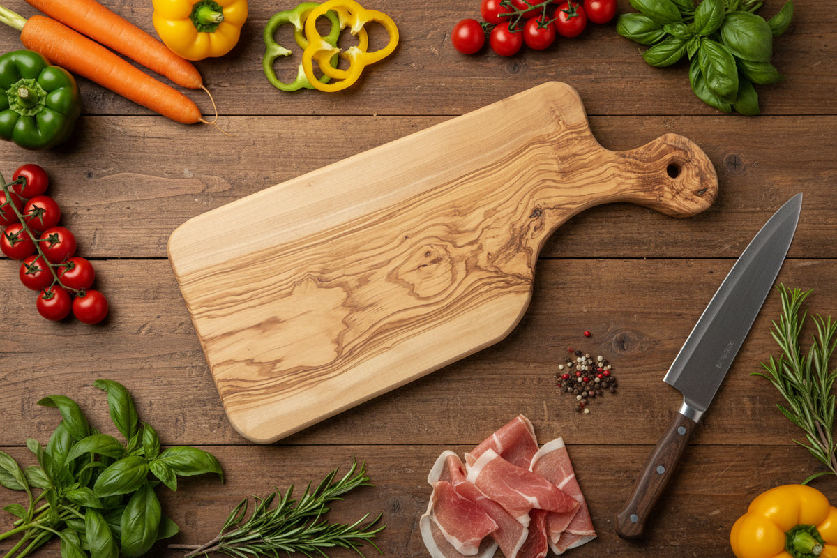 Charcuterie Board from Holy land Olive Wood