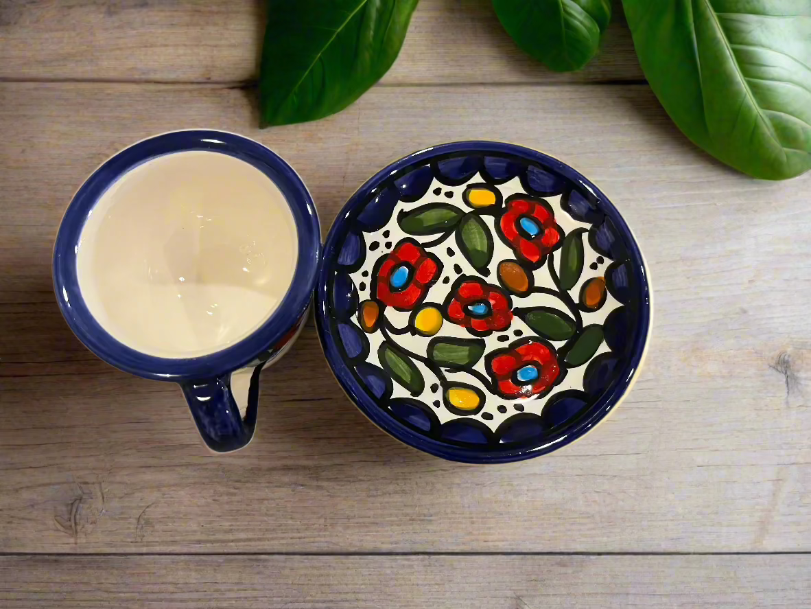 Floral Espresso Coaster