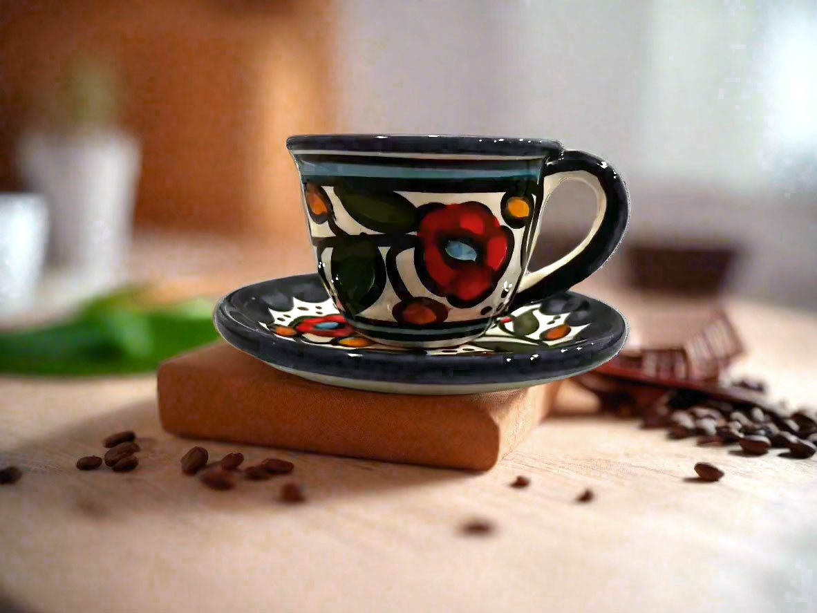 Floral Espresso Cup