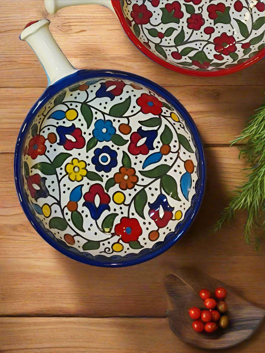 Floral Serving Plate