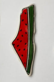 Map of Palestine fridge magnet