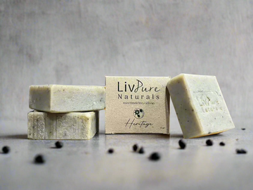 Handmade Skin Barrier Repair Soap made with black seeds made in Palestine