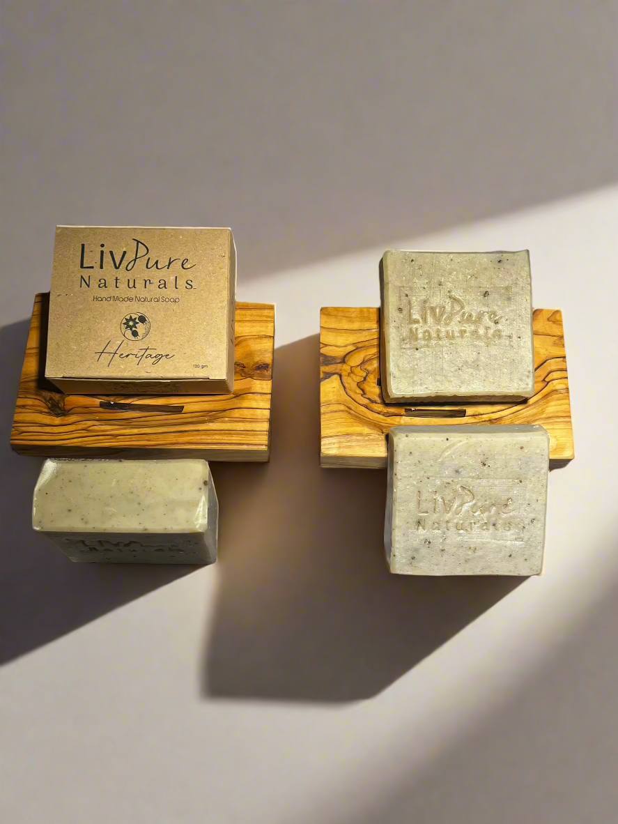 Handmade Skin Barrier Repair Soap made with black seeds made in Palestine