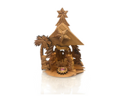 Holy Land Olive Wood Hand Made Nativity Scene with Music Box Holiday Gift Christmas Gift
