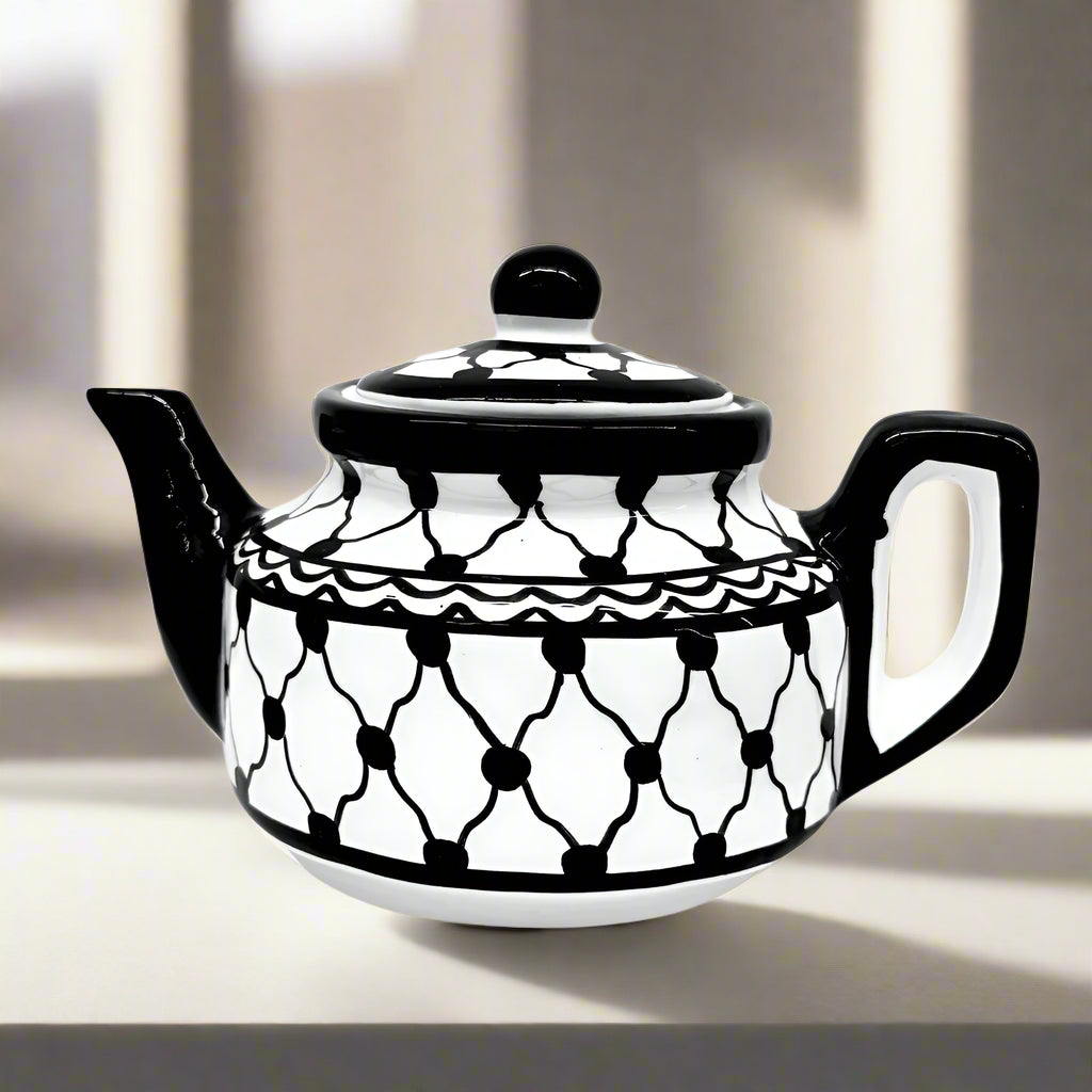 Kuffieyeh Patterned Teapot