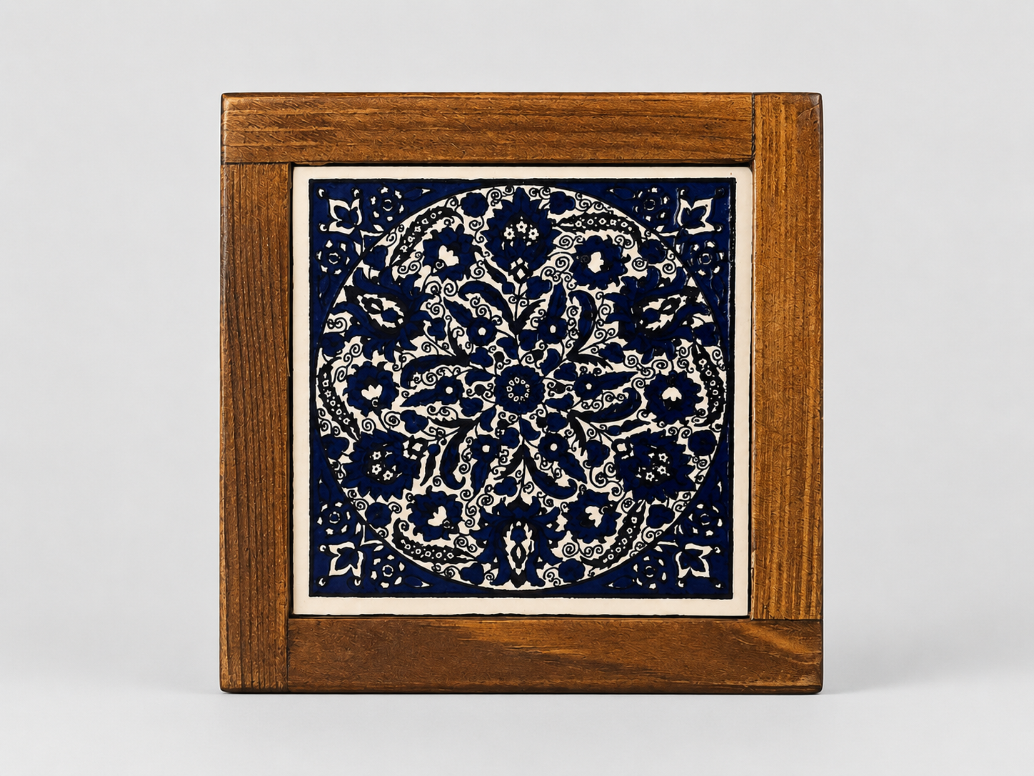 Coaster Handmade Palestine Ceramic Heat-Resistant for Coffee, Tea