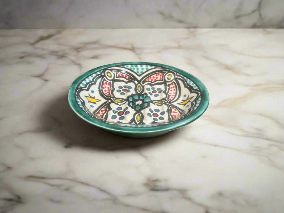 Handmade Soap Dish Ceramic Bathroom Accessories made in Palestine 