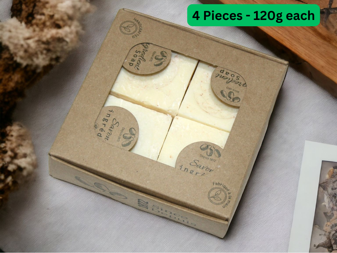 Handmade olive oil soap bar by Livpure Naturals, enriched with natural oils for soft, smooth skin