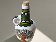 Handcrafted Ceramic Oil Decanter – 750ml (22oz) | Olive Oil & Vinegar Bottle