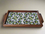Olive Harmony Rectangle Serving Tray