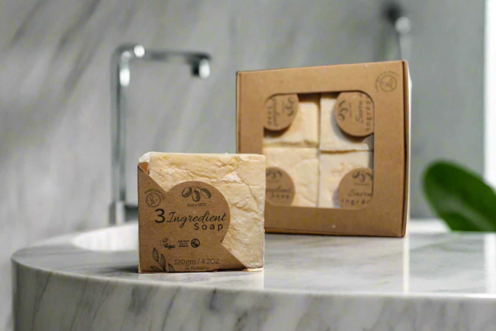 Authentic Body, Face and Hair, Olive Oil Bar Soap – Natural, Eco-Friendly Skincare