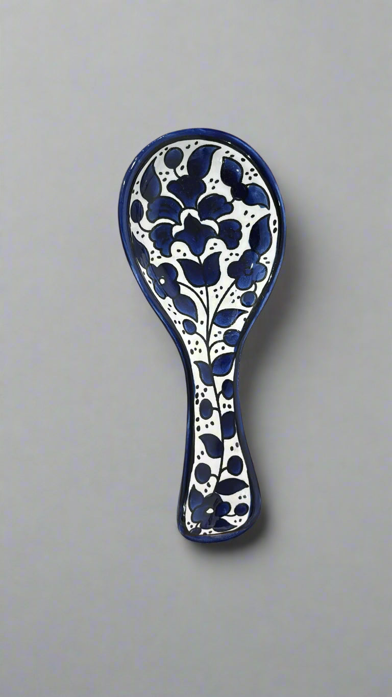 Royal Blue Small Spoon Ceramic Rest