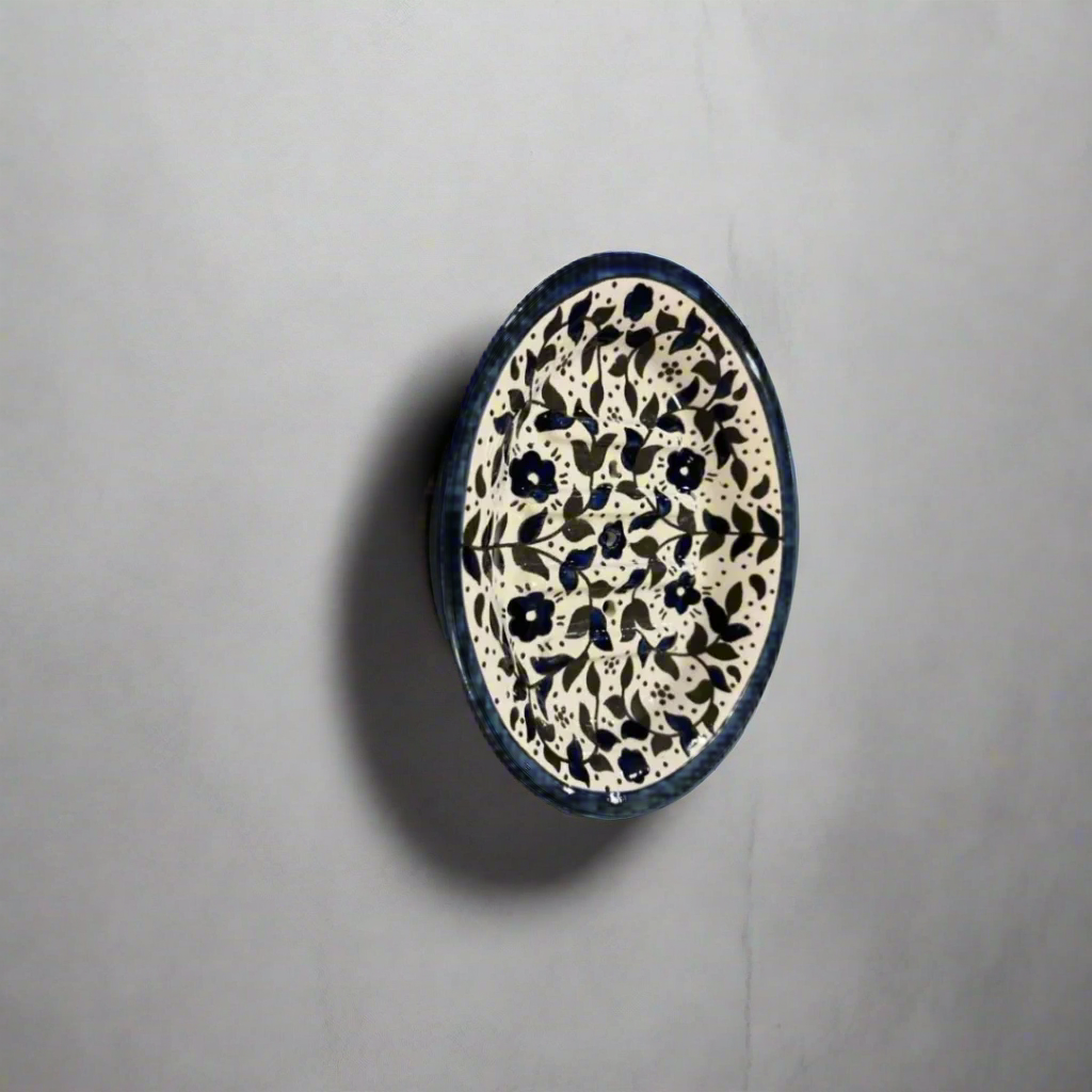 Handmade Soap Dish Ceramic Bathroom Accessories made in Palestine 
