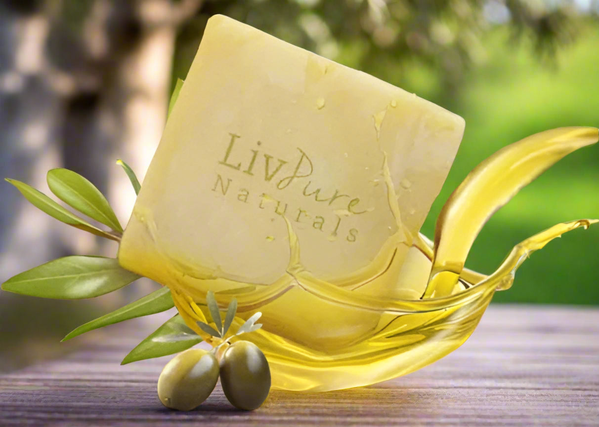 Authentic Body, Face and Hair, Olive Oil Bar Soap – Natural, Eco-Friendly Skincare