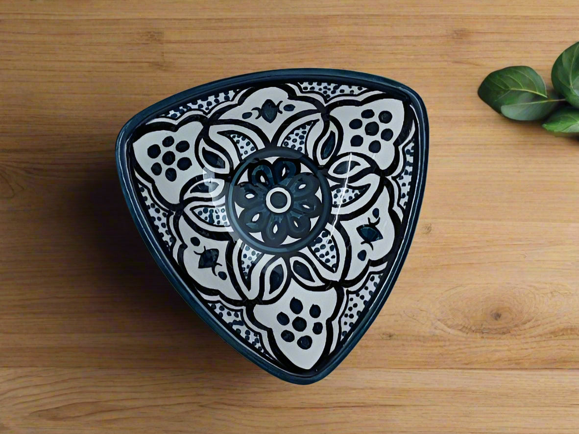 Serving plate, ceramic 