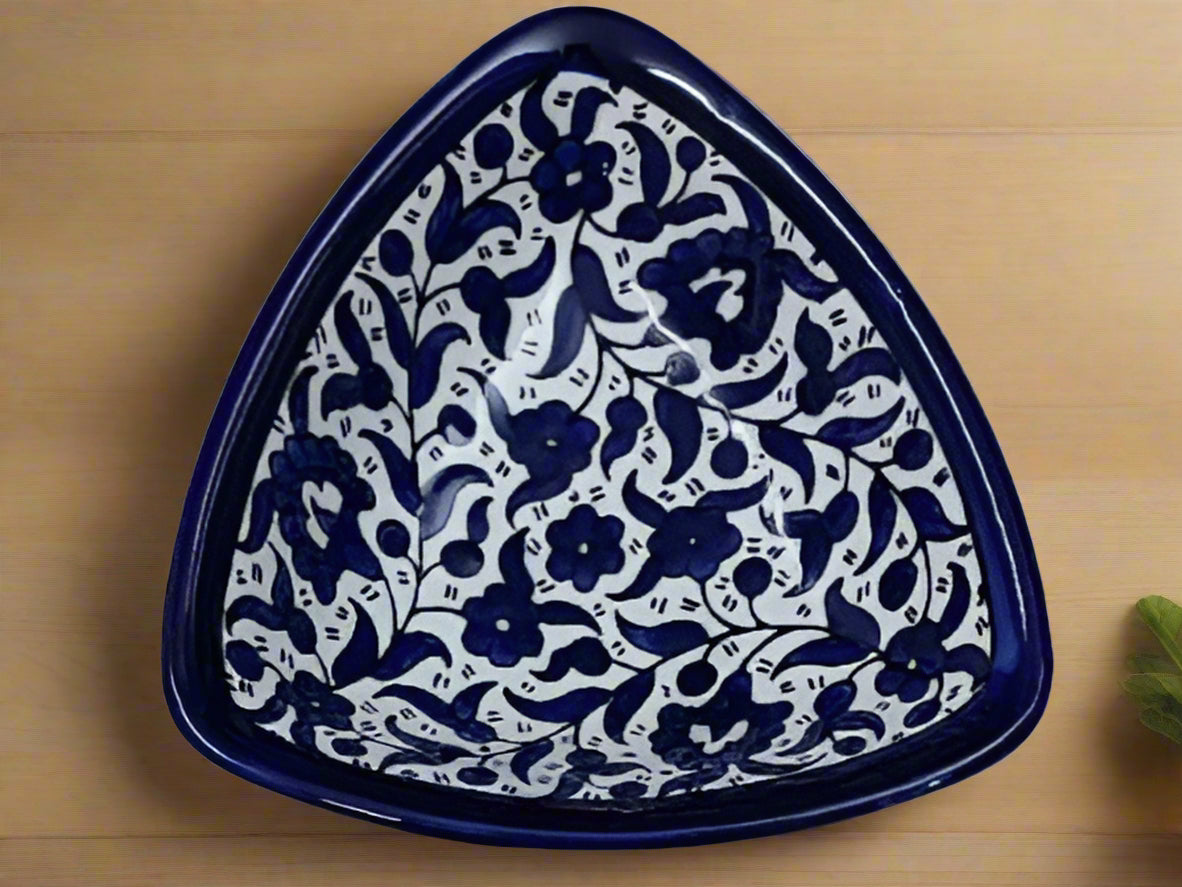 Serving plate, ceramic 