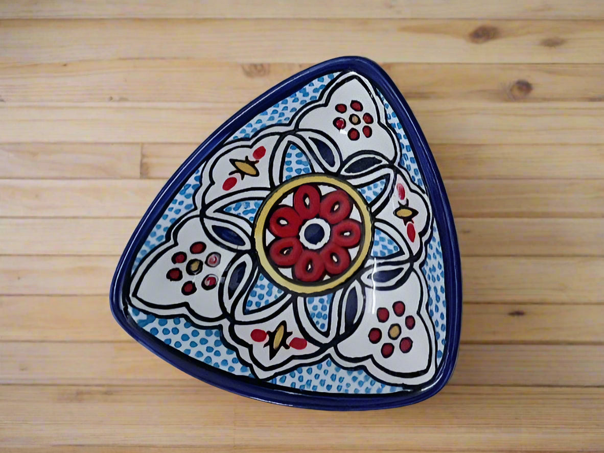 Serving plate, ceramic 