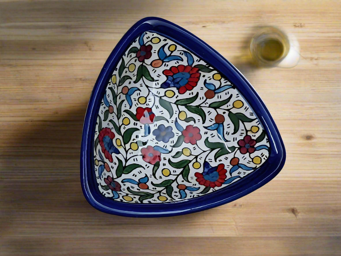 Serving plate, ceramic 