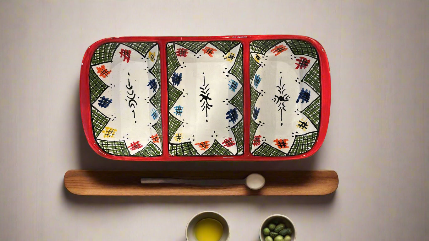 Three-sectioned Ceramic Holder