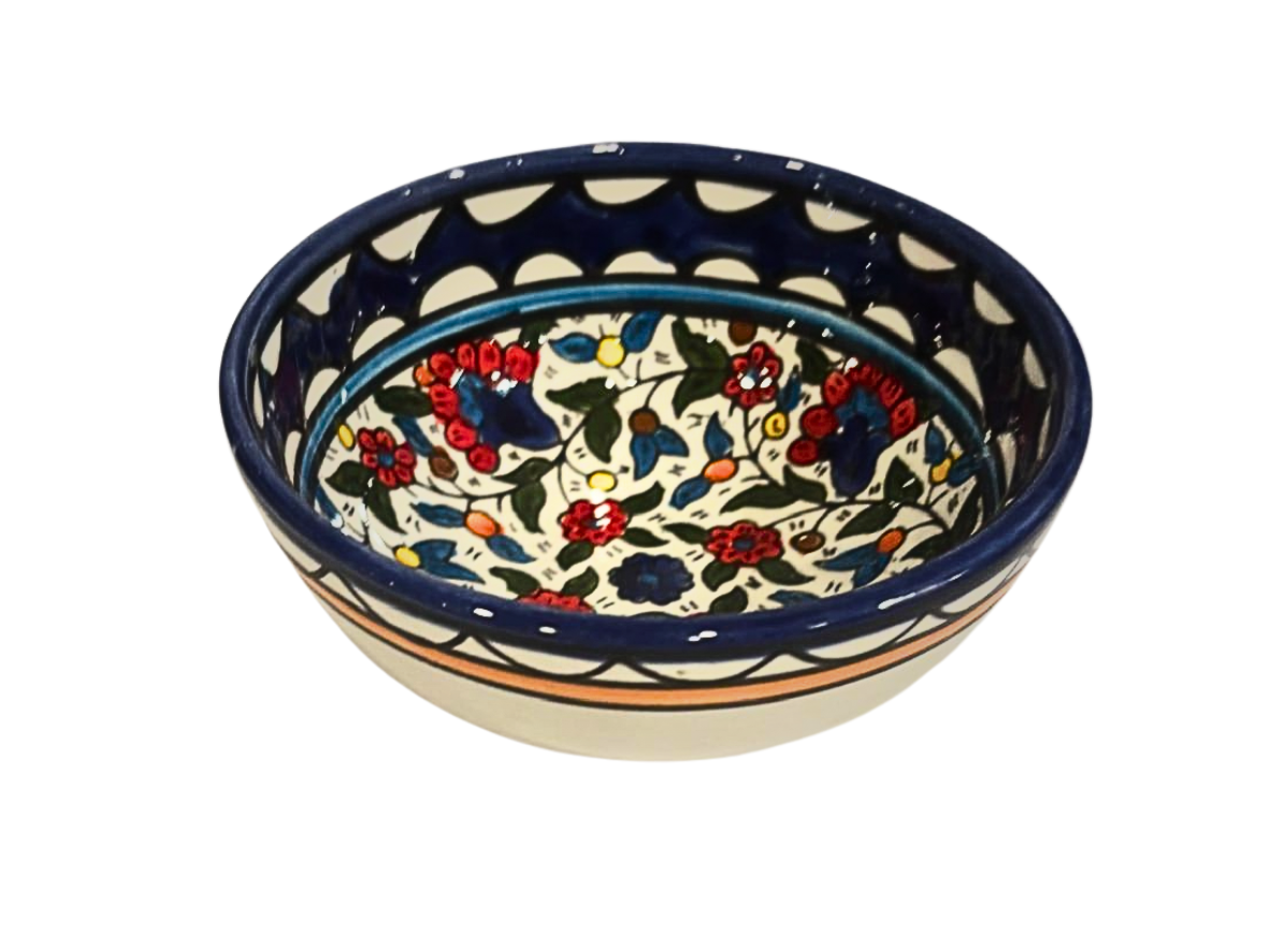 Handmade ceramic bowl made In Palestine 