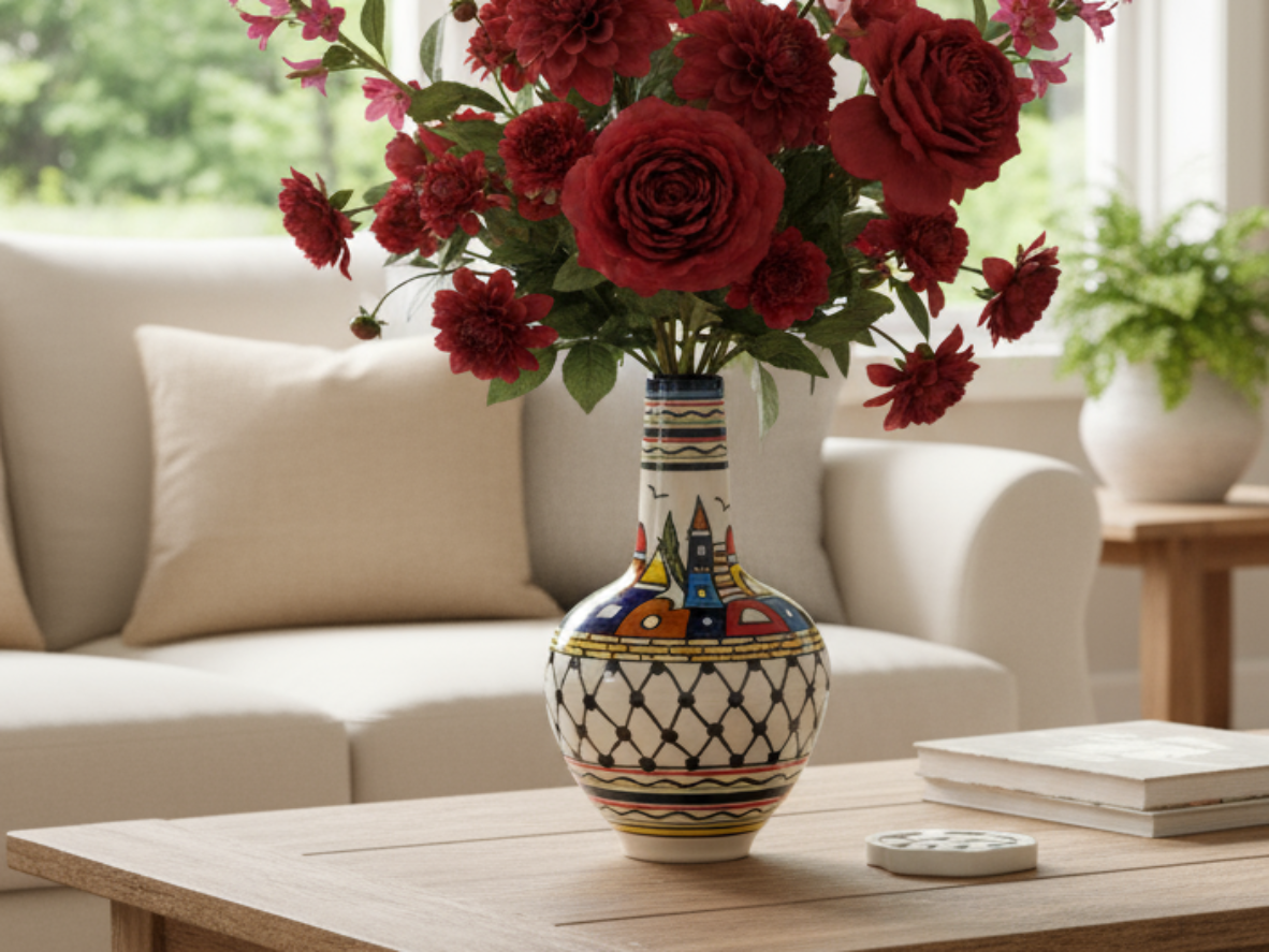 handmade ceramic vase Christmas gift idea