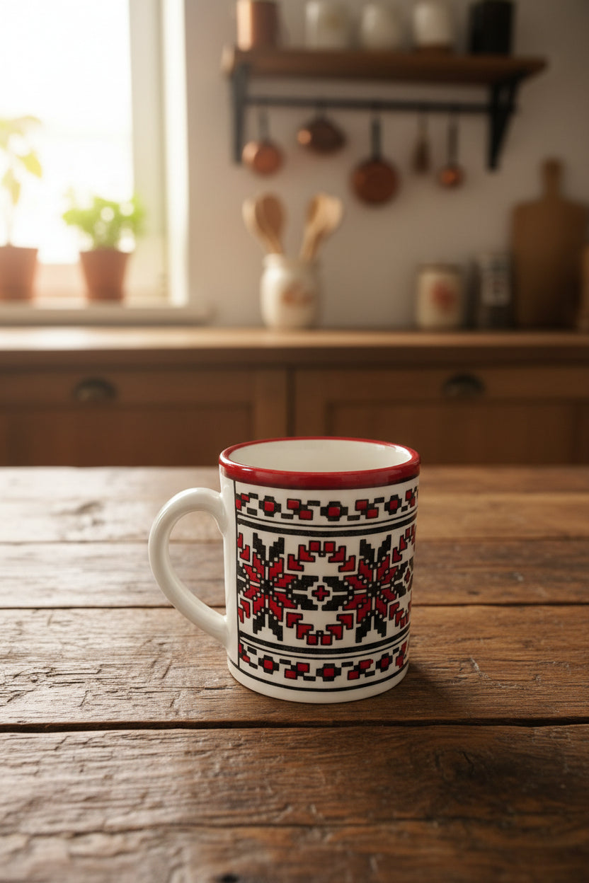 Mug Handcrafted Palestine Ceramic Mug