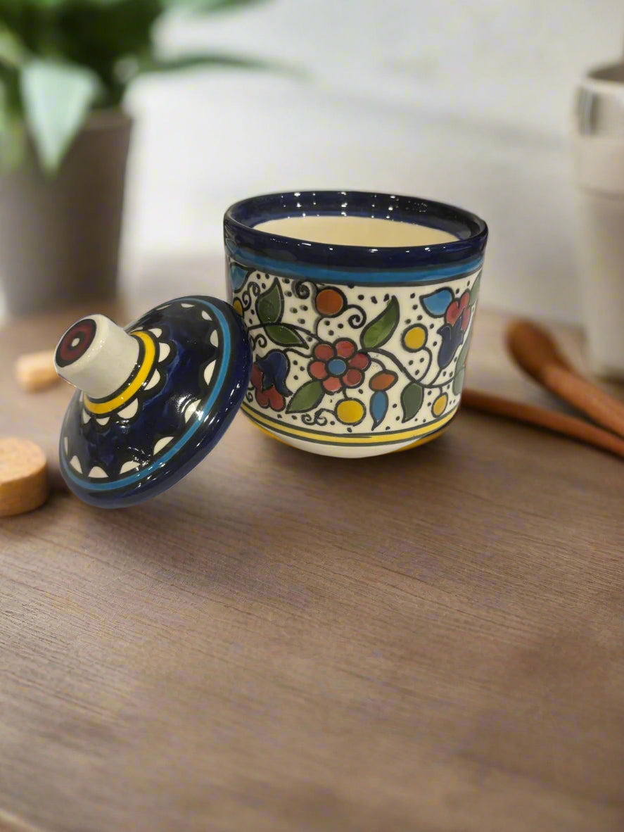 Handcrafted Ceramic Kitchen Container