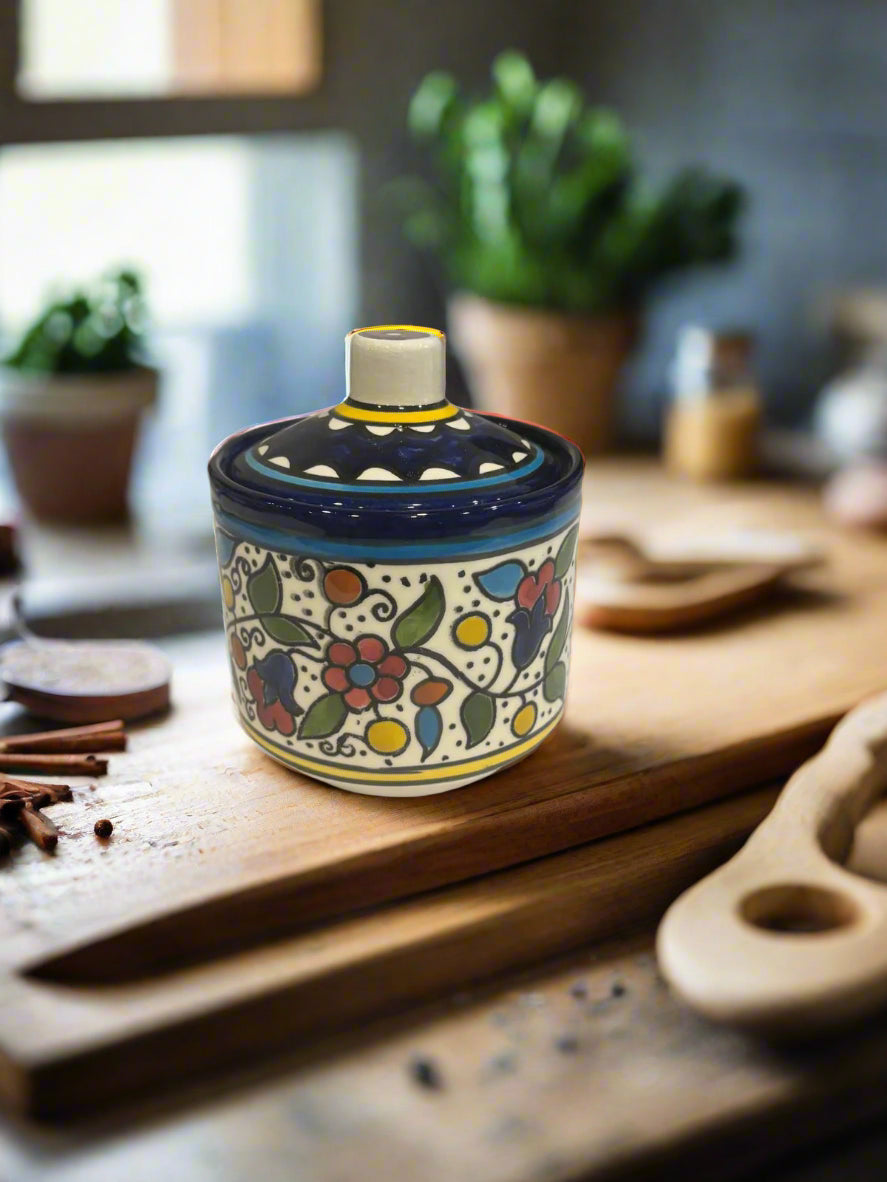 Handcrafted Ceramic Kitchen Container
